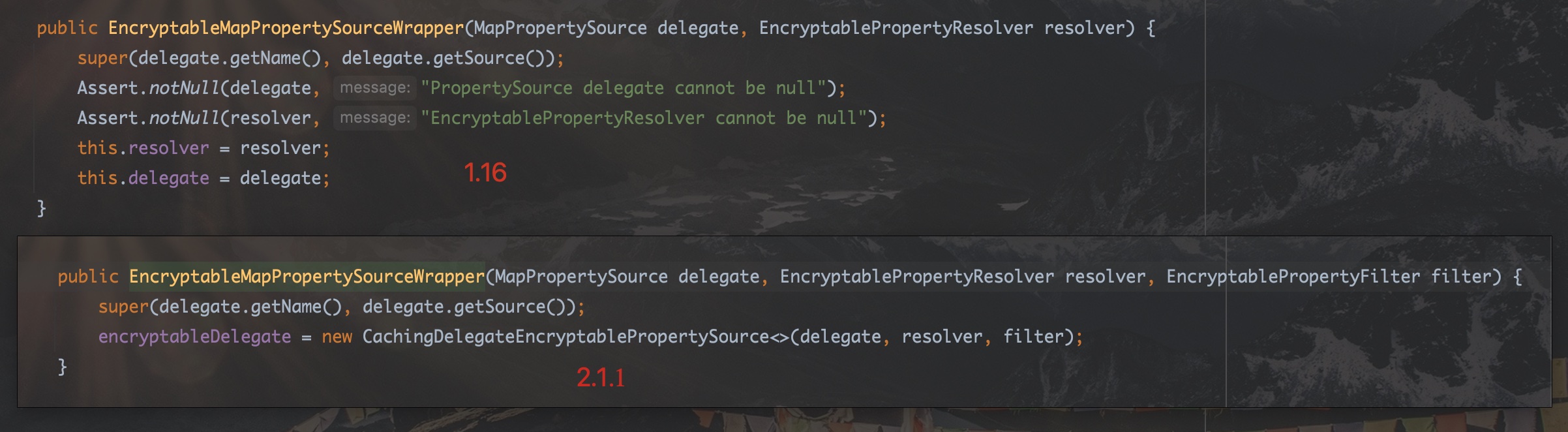 EncryptableMapPropertySourceWrapper