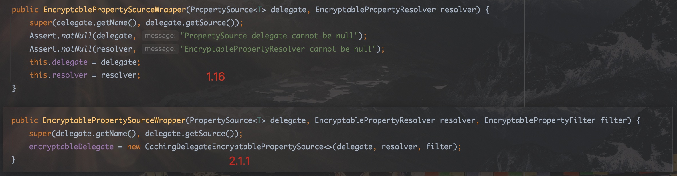 EncryptablePropertySourceWrapper